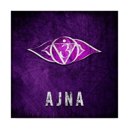 Trademark Fine Art Lightboxjournal 'Yoga Symbol Ajna' Canvas Art, 35x35 ALI23718-C3535GG